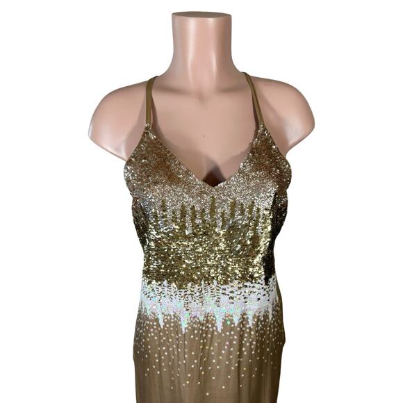 Beach Bunny Ariel - Gold Ombre Dress SZ S $245 - Picture 11 of 13